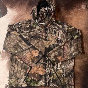 Mossy Oak Real Tree Hoodie with Face Mask XL